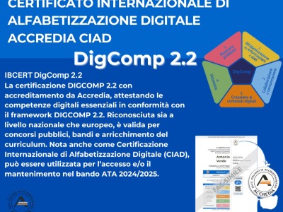 Corso + Certificazione Certificazione Internazionale di Alfabetizzazione Digitale