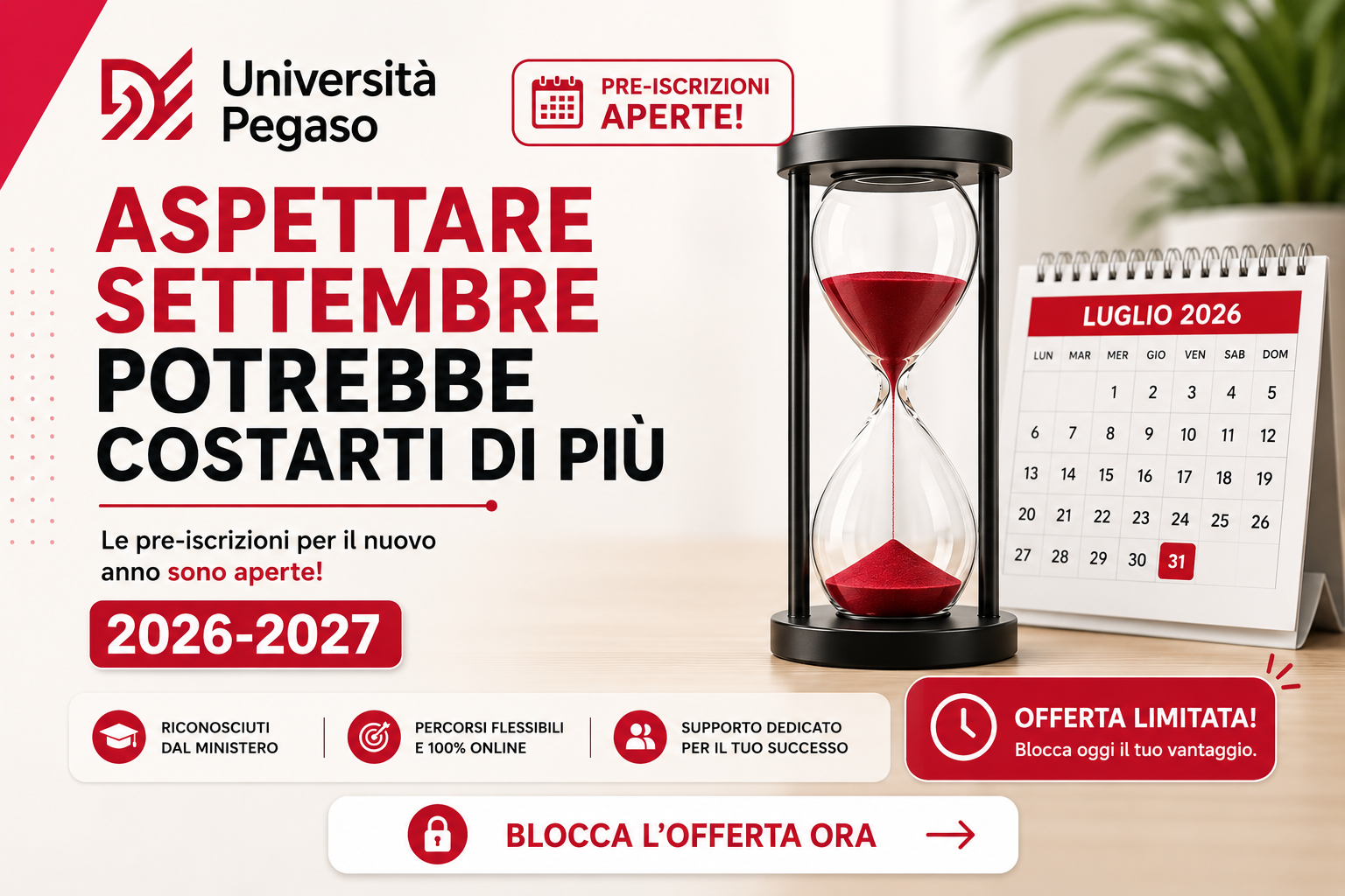 Pre-immatricolazioni Lauree 2026/2027